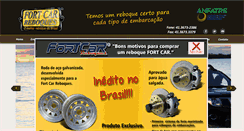 Desktop Screenshot of fortcarreboques.com.br